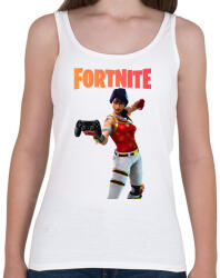 printfashion Scarlet Defender Fortnite - Női atléta - Fehér (2438978)