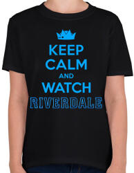 printfashion Riverdale - Gyerek póló - Fekete (2282682)