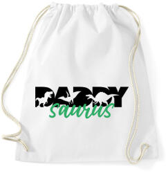 printfashion Daddysaurus - Sportzsák, Tornazsák - Fehér (11679151)