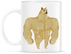 printfashion Gyúrós kutya mém - Bögre - Fehér (14439154)