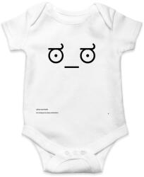 printfashion Dissaprove - Baba Body - Fehér (2025560)