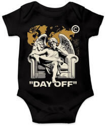printfashion Day Off" - Baba Body - Fekete (16783013)
