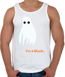 printfashion Szellem. . . - Férfi atléta - Fehér (14454225)