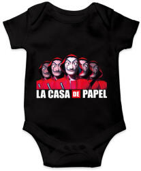 printfashion la casa de papel - A nagy pénzrablás 10 - Baba Body - Fekete (5586985)