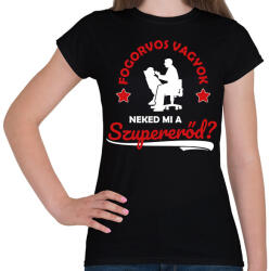 printfashion Fogorvos vagyok - Női póló - Fekete (10350964)