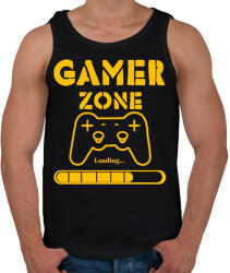 printfashion Gamer zone - Férfi atléta - Fekete (5308600)