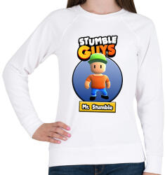 printfashion Mr. Stumble - Női pulóver - Fehér (15504481)