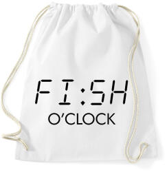 printfashion FISH o'clock - Sportzsák, Tornazsák - Fehér (6281864)