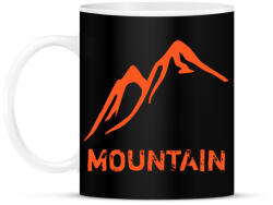 printfashion Mountain - Bögre - Fekete (4615992)