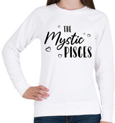 printfashion A misztikus halak - Női pulóver - Fehér (8520308)