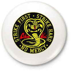 printfashion Cobra Kai - Kitűző, hűtőmágnes - Fehér (13984711)