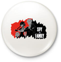 printfashion SpyXFamily - Kitűző, hűtőmágnes - Fehér (16338812)