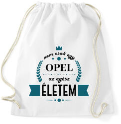 printfashion Nem csak egy Opel - Sportzsák, Tornazsák - Fehér (7184914)