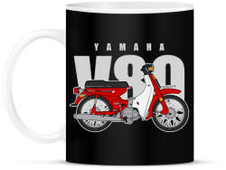 printfashion Yamaha V80 - Bögre - Fekete (6983006)