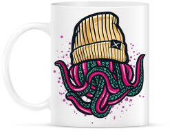 printfashion Lil Pump Octopus - Bögre - Fehér (5683459)