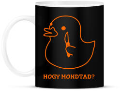 printfashion Hogy mondtad - Bögre - Fekete (10485951)