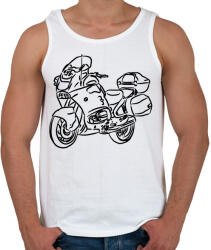 printfashion BMW R850RT - Férfi atléta - Fehér (13235364)