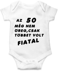 printfashion 50? Fiatal! - Baba Body - Fehér (2888717)