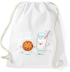 printfashion Legjobb barátok - Sportzsák, Tornazsák - Fehér (4884470)