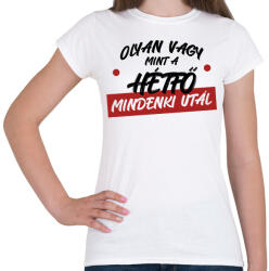 printfashion Olyan vagy mint a hétfő - Női póló - Fehér (7520446)