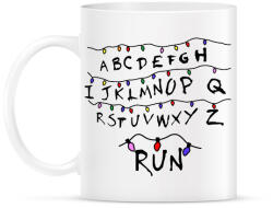 printfashion RUN Stranger Things - Bögre - Fehér (1805968)