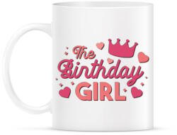 printfashion Születésnapos lány - The Birthday girl - Bögre - Fehér (4359421)