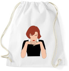 printfashion The Queen's Gambit - Sportzsák, Tornazsák - Fehér (4818504)