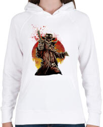 printfashion Egy lövés - Női kapucnis pulóver - Fehér (60070)