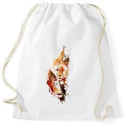 printfashion El geupardo - Sportzsák, Tornazsák - Fehér (220852)