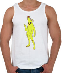 printfashion Banana Skin Fortnite - Férfi atléta - Fehér (1953829)