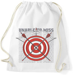 printfashion Íjászat - Sportzsák, Tornazsák - Fehér (13065830)