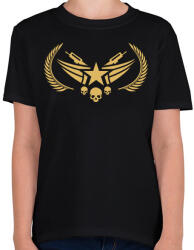 printfashion Counter Strike: Global Offensive Nova Rank - Gyerek póló - Fekete (841845)