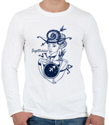 printfashion nyilas - Férfi hosszú ujjú póló - Fehér (14169261)