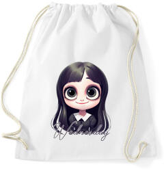 printfashion Wednesday Addams - Sportzsák, Tornazsák - Fehér (13372754)