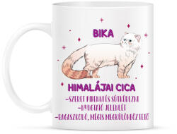 printfashion Bika - Himalájai cica - Bögre - Fehér (13337242)