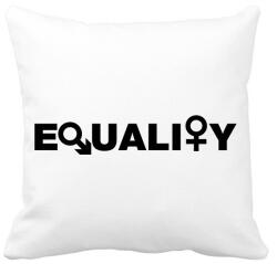 printfashion Equality - Egyenlőség - Egyenjogúság - Párnahuzat, Díszpárnahuzat - Fehér (12053665)