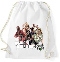printfashion GTA Logo 2 - Sportzsák, Tornazsák - Fehér (1773289)