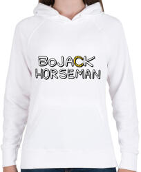 printfashion bojack - Női kapucnis pulóver - Fehér (2529551)