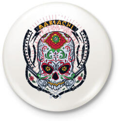printfashion Mariachi - Kitűző, hűtőmágnes - Fehér (3073901)