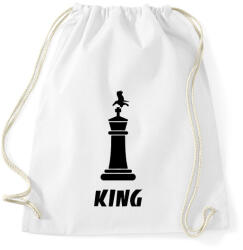 printfashion CHESS KING - Sportzsák, Tornazsák - Fehér (1604268)