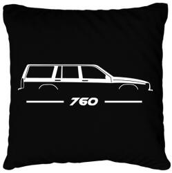 printfashion Volvo 760 (2) - Párnahuzat, Díszpárnahuzat - Fekete (14468090)