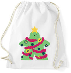 printfashion Karácsonyfa ember - Sportzsák, Tornazsák - Fehér (15294254)