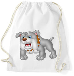 printfashion Kutyás póló - Sportzsák, Tornazsák - Fehér (1009406)