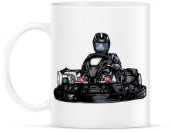 printfashion Gokart - Bögre - Fehér (15879672)