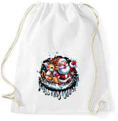 printfashion Mikulás - Sportzsák, Tornazsák - Fehér (14945122)