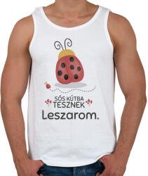 printfashion Leszarom - Férfi atléta - Fehér (11575412)