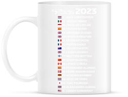 printfashion Forma 1 Versenyzők - Bögre - Fehér (12536397)