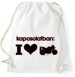 printfashion KAPCSOLATBAN - Sportzsák, Tornazsák - Fehér (2908434)