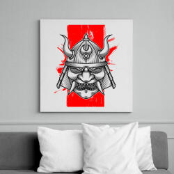 printfashion Tradicional facemask - Vászonkép - Fehér (6637238)