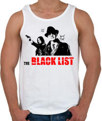 printfashion BLACKLIST - Férfi atléta - Fehér (1915056)